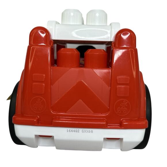 Mega Bloks Fisher Price Toddler Building Blocks Freddy Fire Truck Block Buddies - Picture 4 of 7
